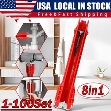 8in1 Multi tool Faucet Sink Installer Pipe Wrench For Plumbers  Homeowners Lot