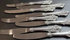 Wallace Grande Baroque Sterling Silver 8 Knives 9 3/4" Lot A