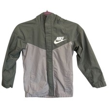 Nike Windrunner Hooded Jacket Teens Size S Outdoor Water-resistant, full zip