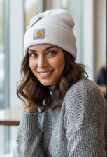 NEW Unisex Carhart Beanie Hat Acrylic Winter Pull On Closure Knit Cap NWOT