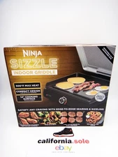 🍳 BRAND NEW Ninja Sizzle 14" Electric Griddle Indoor Nonstick 1450W GR100
