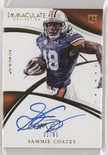 2015 Panini Immaculate Collegiate Rookie Auto 32/99 Sammie Coates #332 Auto 5w7