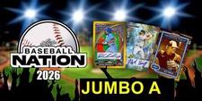 NICK KURTZ 2026 Leaf Baseball Nation JUMBO 1 case 8 box break A