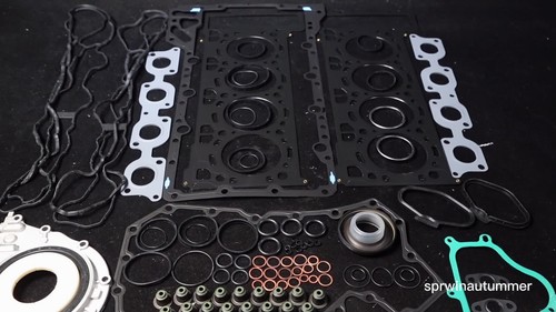 Zylinderkopfdichtung & Dichtungssatz 11627576991 für BMW F07 F06 F12 F13 4.4T - Video 1 of 1
