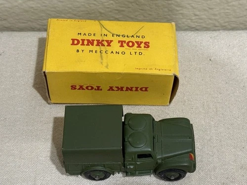 Vintage Dinky Toys #641 Army 1 Ton Cargo Truck by Meccano Ltd. England