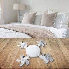 Remote-Controlled LED Ceiling Fan Light: Styl...