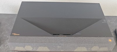 Optoma 4K UHD Laser Cinema DLP Beamer Projektor, HDMI-Standard, Schwarz