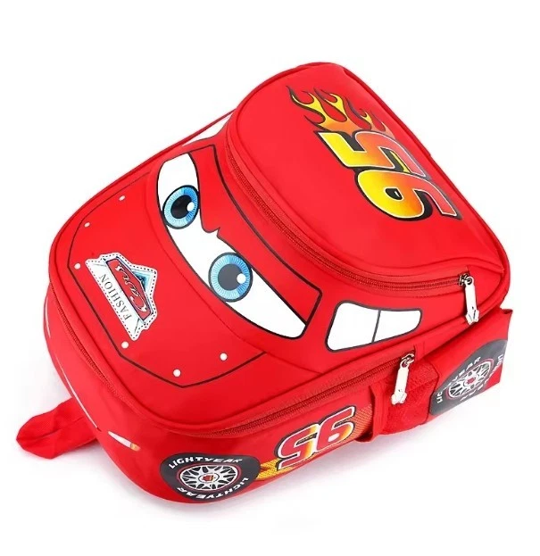 Disney Cars Lightning McQueen Backpack 95 Kids School Bag Waterproof Boys Nurser
