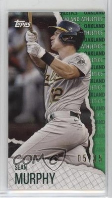 2021 Topps Rip Mini Green 5/15 Johnny Bench #MRIP-JBE HOF 4z8