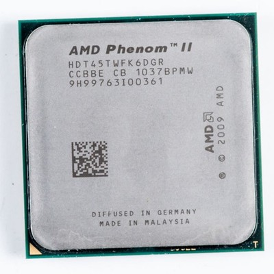 AMD Phenom II X6 1045T HDT45TWFK6DGR AM3 Thuban 6MB 2.7GHz 3.2GHz Boost Six Core