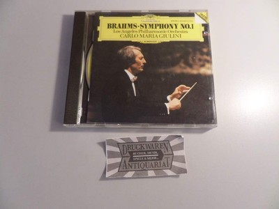 Brahms: Symphony No. 1 - - audio cd - Very Good