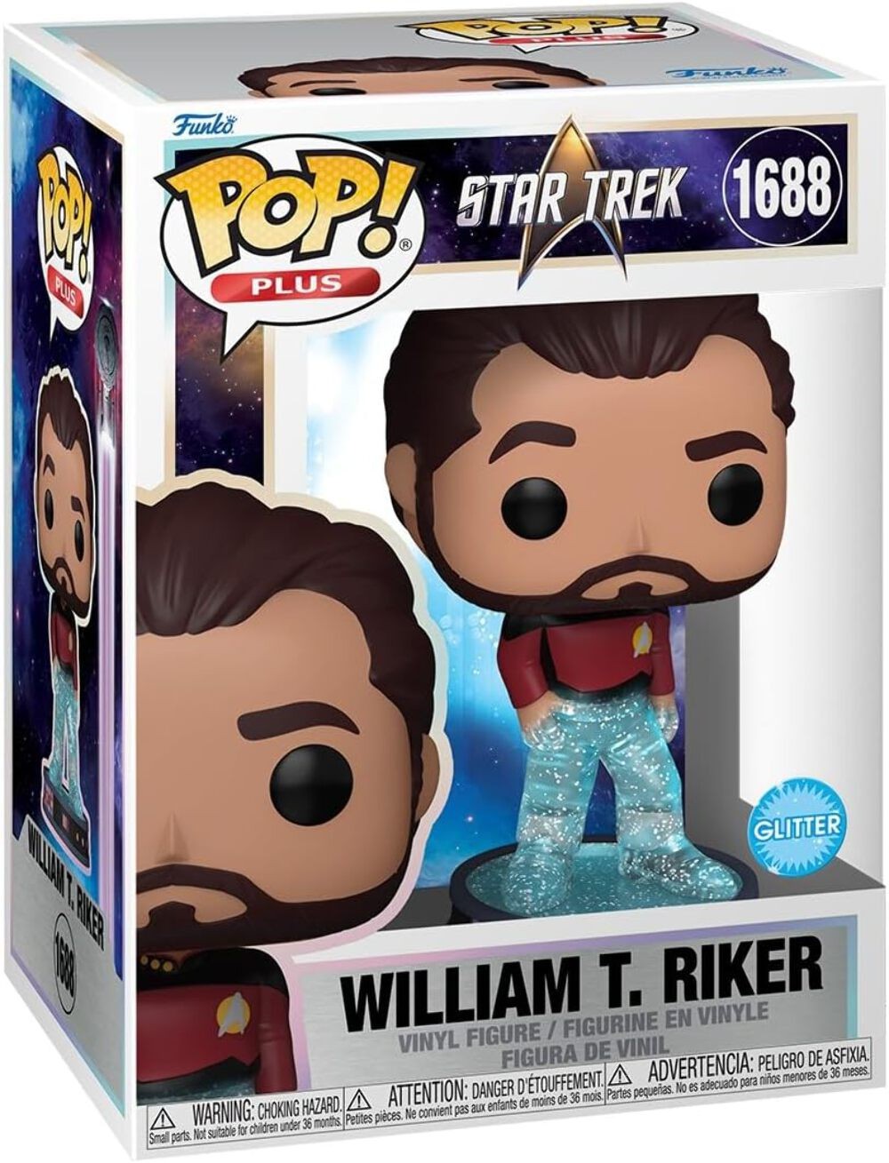 Star Trek - William T. Riker - #1688 - Television - Funko Pop!