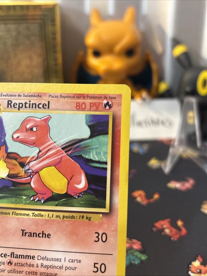 Pokemon 1st Edition Charmeleon French 24/102 MINT Base Set Super Clean Card READ - Image 4 of 4