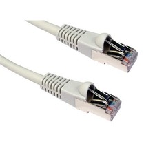 Image of Cables Direct 10m CAT6a M - M networking cable Grey S/FTP (S-STP)