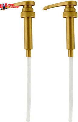 Syrup Pump Compatible with Torani, Davinci and Skinny (Set of 2) - Fits Bottles 