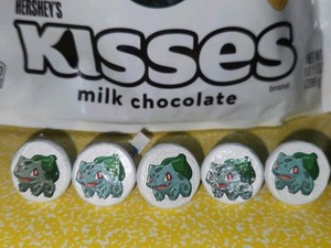 Hersheys Kisses Special Edition - POKEMON - bulbasaur (5 Pieces) (19)