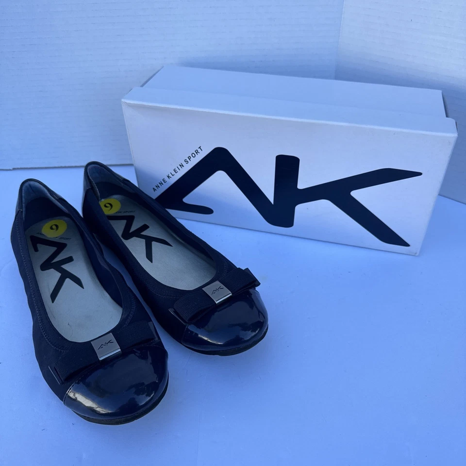 Lazo plano azul marino para mujer ANN KLEIN SPORT talla 9 Foto 2 de 4