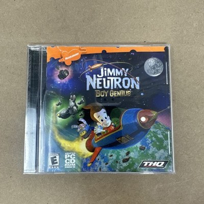 Jimmy Neutron: Boy Genius (PC CD-ROM, 2001) THQ Video Game Nickelodeon