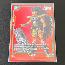 Raditz [Limited Pack Manga Version 1] FB04-072 Prices | Dragon