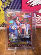 Boa Hancock OP14-112 The Azure Sea's Seven Foil English SP NM