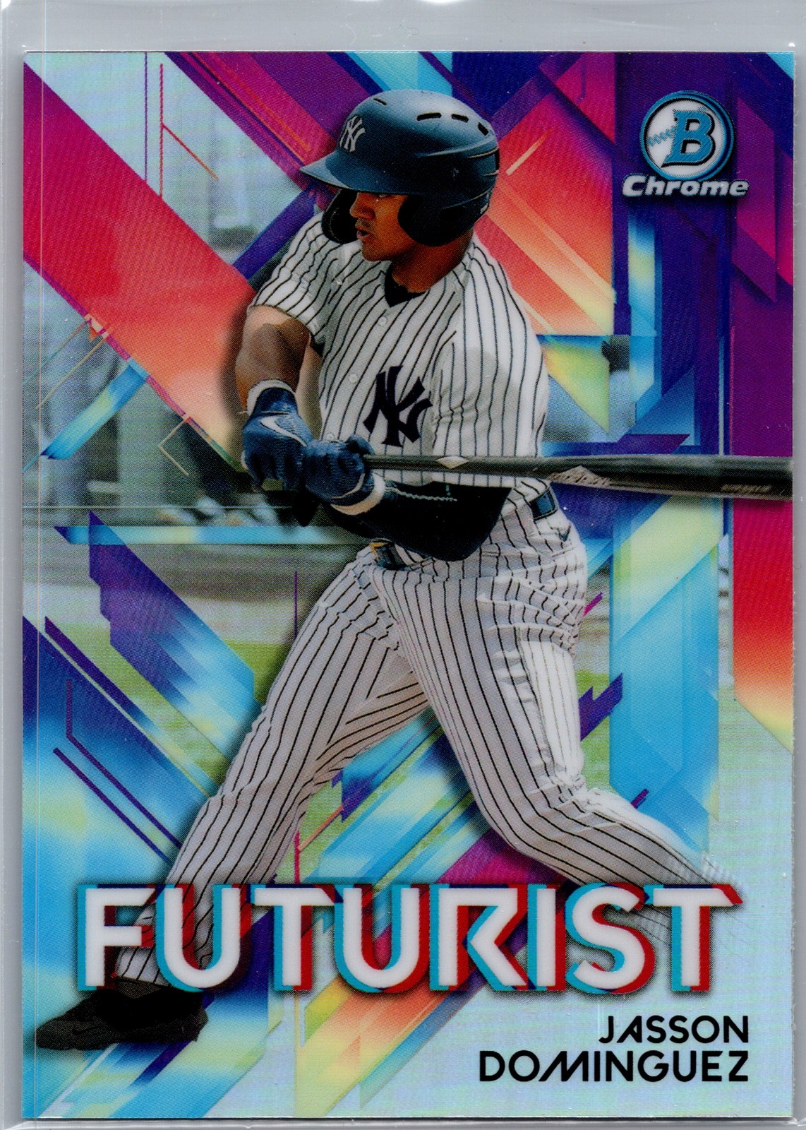 2021 Bowman #FUT-JD Jasson Dominguez Futurist XRC Yankees