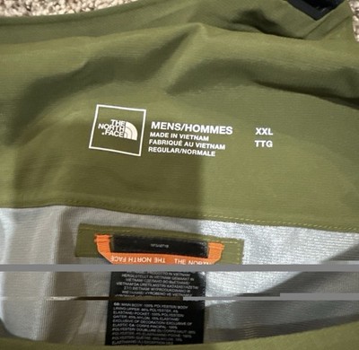 New Men's The North Face Ceptor Bibs Size   2X Meadow Grass Green/Neon MSRP $425