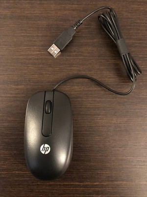 HP Mouse Maus 125 kabelgebunden USB Black Schwarz (265A9AA)