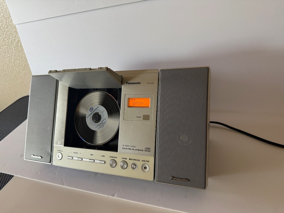 オーディオデッキ　Panasonic privateSELFIE Panasonic SA-EN26 CD Stereo System AM/FM CD Player | eBay