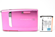 FUJIFILM FinePix Z10fd Pink Digital Camera Body only 7.2MP Tested w/ Battery