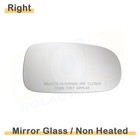 Mirror Glass Repalce For 2003-11 Saab 9-3 Passenger Right Side Convex 5399WHRSG