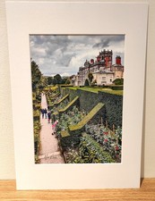 Wall Art "Biddulph Grange" Staffordshire UK A4 Print in A3 Mount