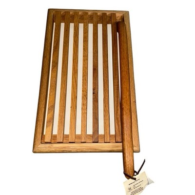 Bread Crumb Catcher 3-in-1 Crumb Catch Tray & Bread Saw For Slicing Bread