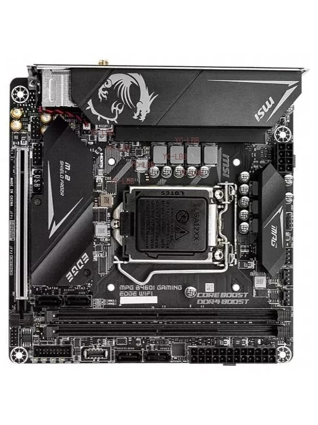 MSI MPG B460I GAMING EDGE WIFI LGA 1200 Intel B460 Mini ITX Intel