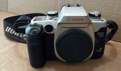 Canon EOS 50E Eye Control Film SLR Camera Body Only - Parts Or Repair