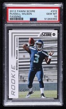 2012 Score Rookie Russell Wilson (Passing) #372 PSA 10 GEM MT 03rx