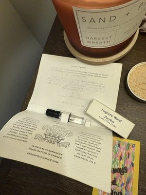 TWO Creed & Harmonist Magnetic Wood & Parfum Samples Set 1.5 mL x2