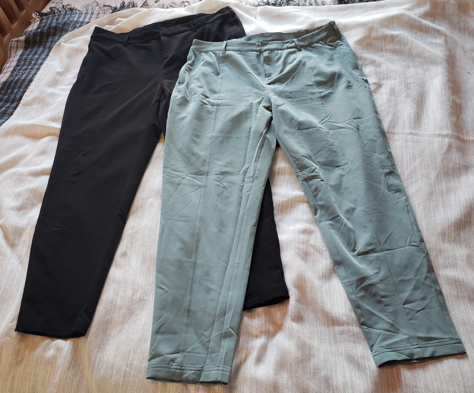 Ladies 32 DEGREES Lot of 2 Cool Stretch Performance Activewear Pants Pockets, 14