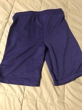 32 COOL boys athletic/gym pull-on poly blend shorts-2pkt.-Navy-EC