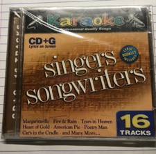 Karaoke Bay Singers  Songwriters CD G NEW SEALED PACKAGE