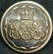 1st Royal Surrey Militia 25mm Button By Firmin