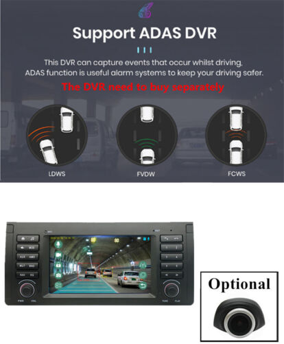 7'' For Android 13 1GB+ 16GB Car Stereo Radio GPS Wifi For BMW E38 E39 E53 M5 X5 - Picture 19 of 22