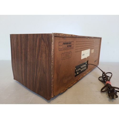 Sound Design 5768 Ricevitore Amplificatore Lettore Cassette TESTATO E FUNZIONANTE **LEGGI** - Foto 11 di 24