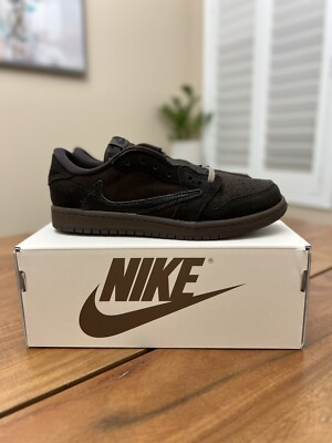 Air Jordan 1 Low PS Size 3Y Travis Scott Velvet Brown DO5442-202