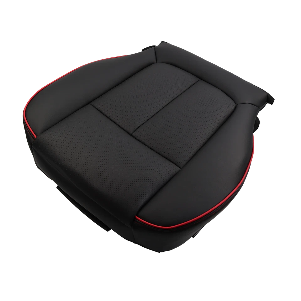 For 2011 - 2014 Ford F150 FX2 FX4 Black - Red Piping Driver Side Seat Cover Foto 3 de 4