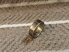 IOWA State 90 Silver Proof Washington Quarters coin ring 8 2004