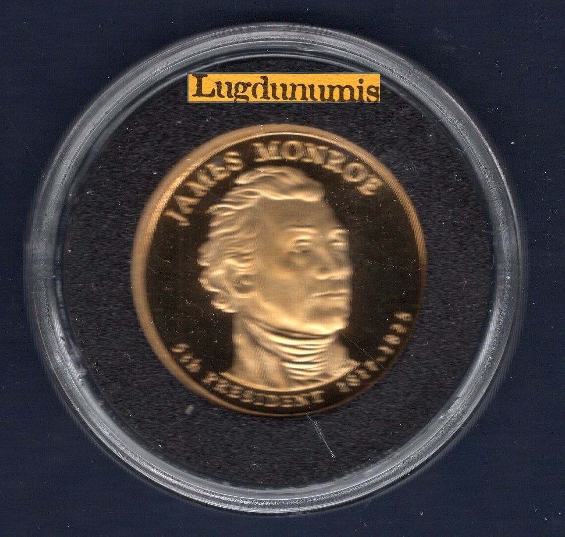 USA 1 Dollar Président 5th James Monroe 2008 S PROOF 1817-1825 Etats ...