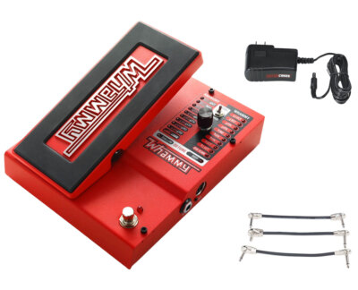 DigiTech Whammy Pitch Pedal Version 5 + Gator 9V Power Combo & 3 Patch Cables
