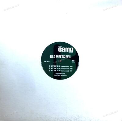 Bad Meets Evil Featuring Eminem & Royce Da 5' 9'' - Nuttin' To Do Maxi .