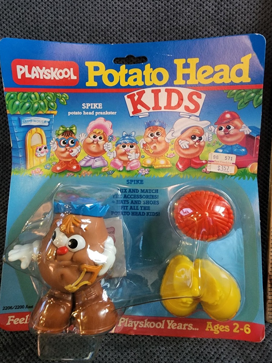1986 SPIKE Playskool Potato Head Kids 2206/2200 potato head