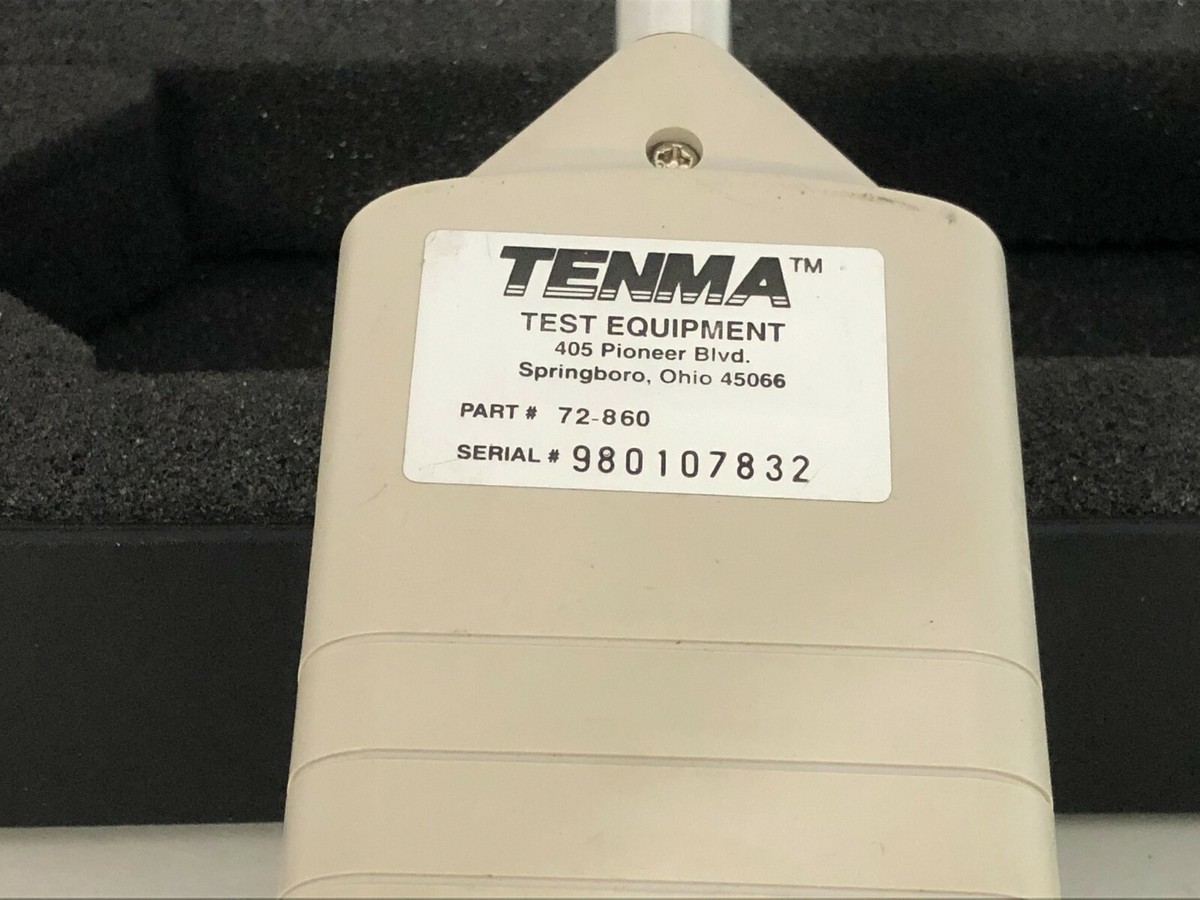 Sonomètre Tenma 72-860A Avec Sortie RS-232 - Neuf Dans Sa Boîte - Livraison Gratuite